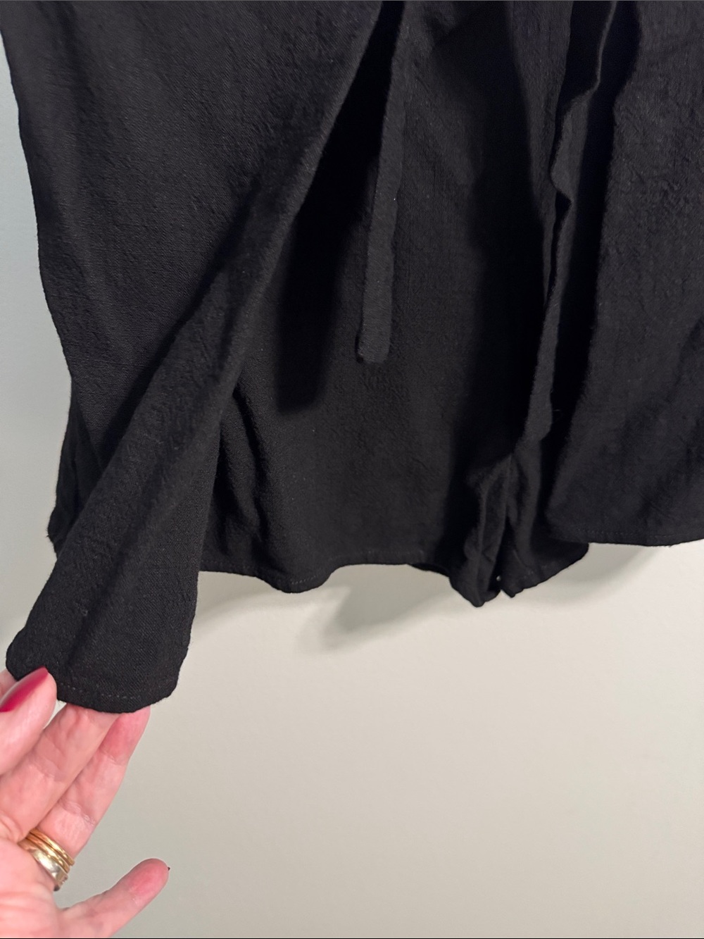 Soprano Tie-Waist Women's Shorts - Picture 2 of 4
